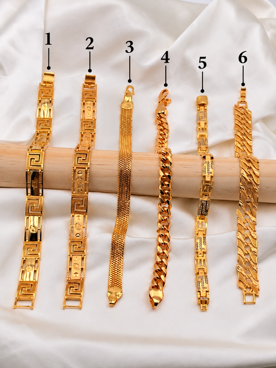 Gold Plated Chain &  Bracelet combo