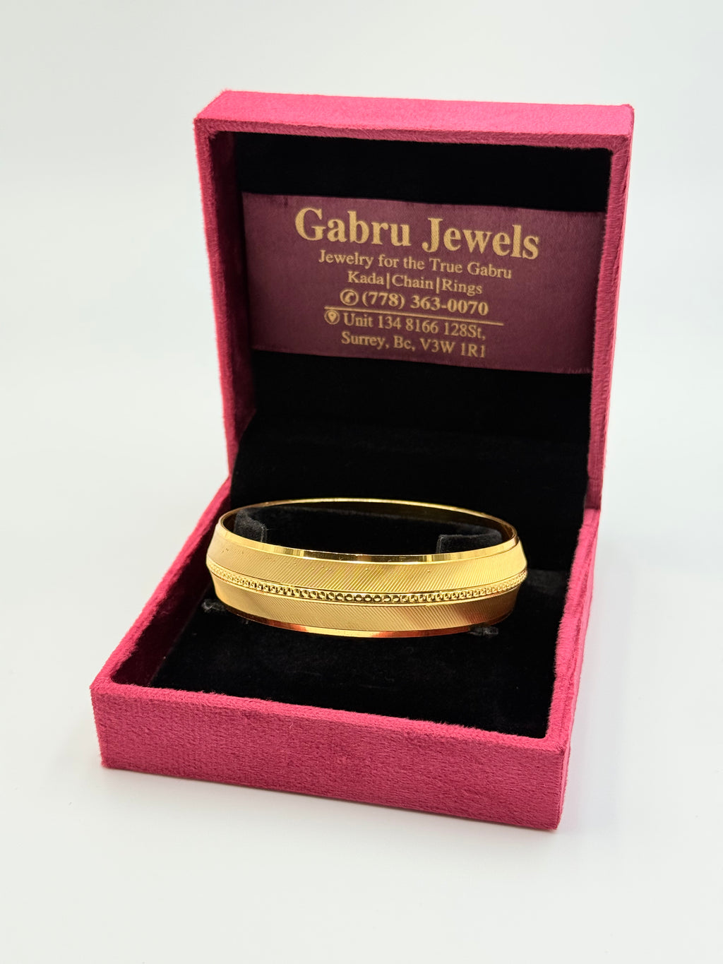 1 Gram Gold Wide cut Kada