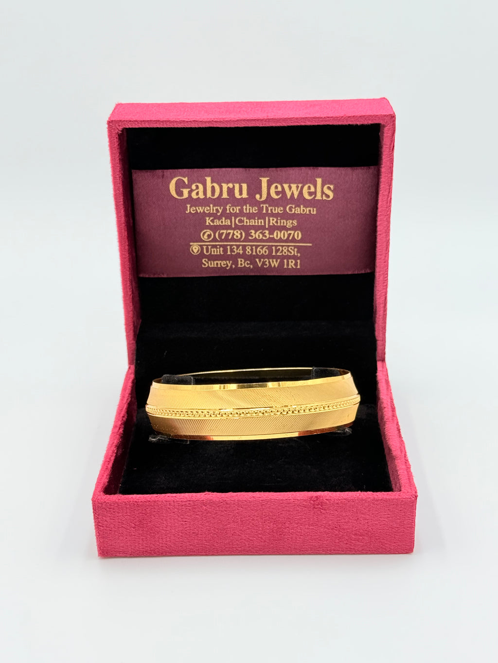 1 Gram Gold Wide cut Kada