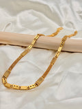 1 Gram Gold Geometric Box-Link Designer Chain
