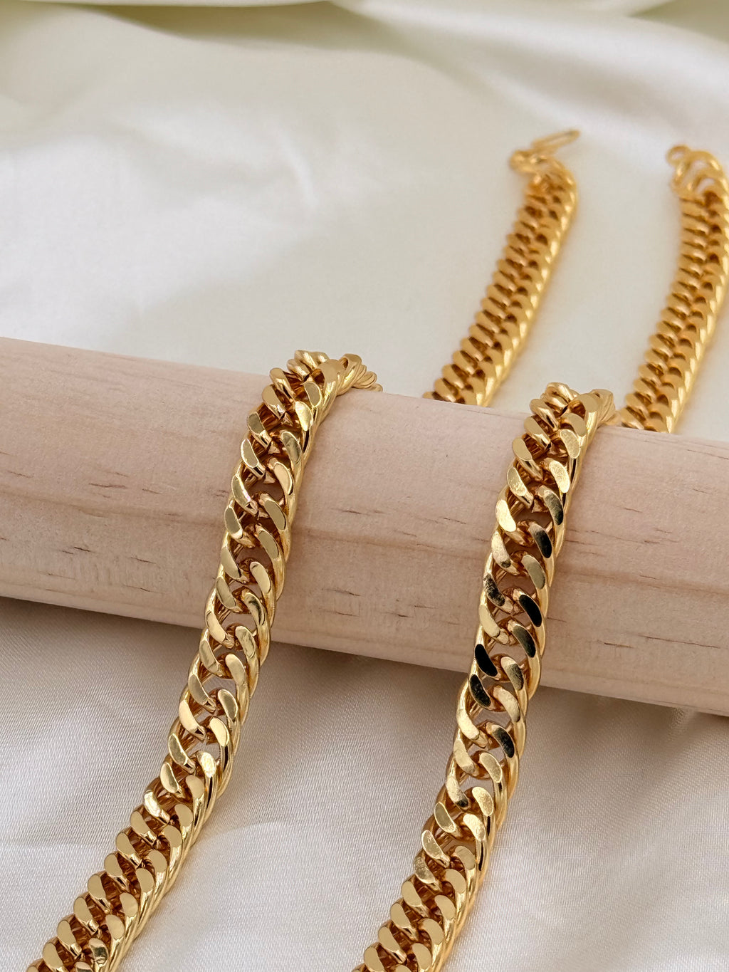 Gold Plated Classic Cuban Link Chain