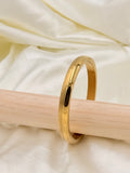 Gold Plated Classic Groove Kada