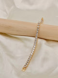 Gold Plated Tennis Bracelet