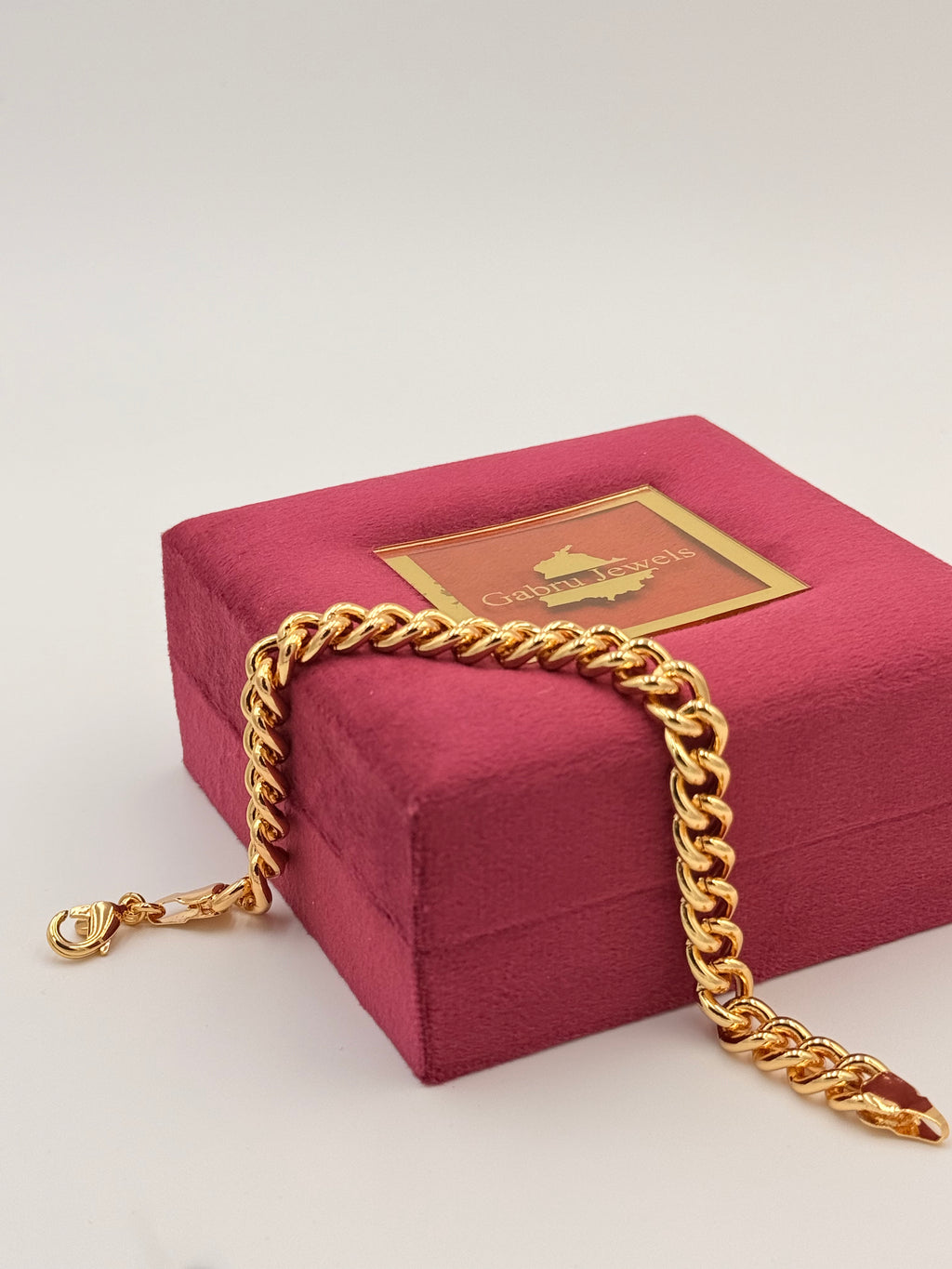 Gold Plated Cuban Link Bracelet