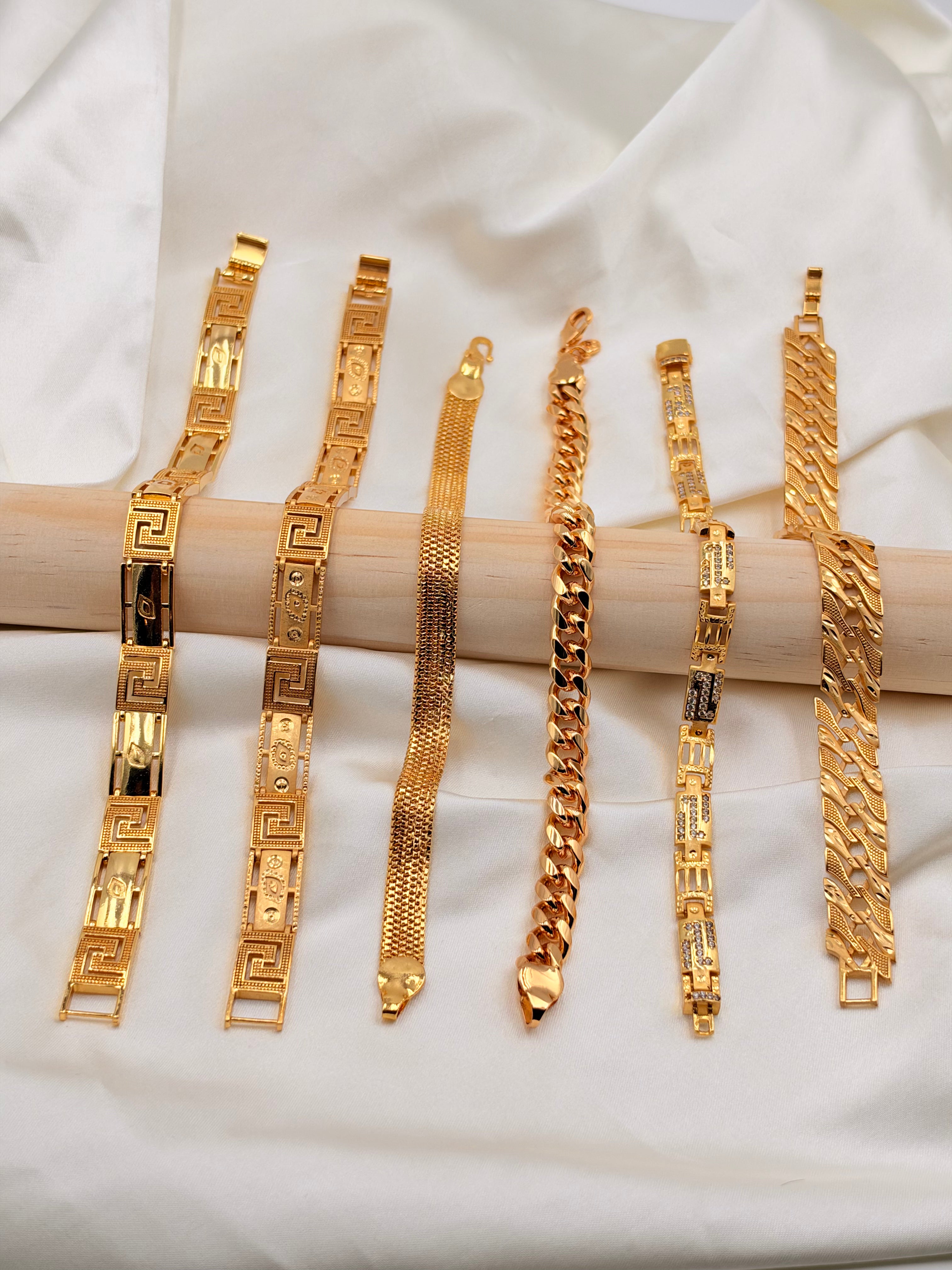 Gold Plated Chain &  Bracelet combo