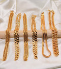 Gold Plated Chain & Kada Combo